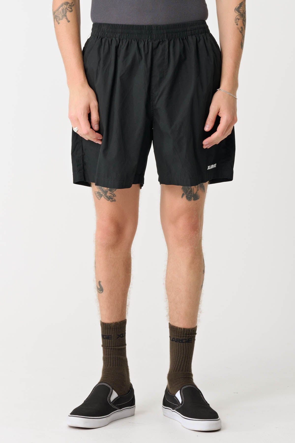 91 STOCK BEACHSHORT - Black | Xlarge AU – XLarge Brand