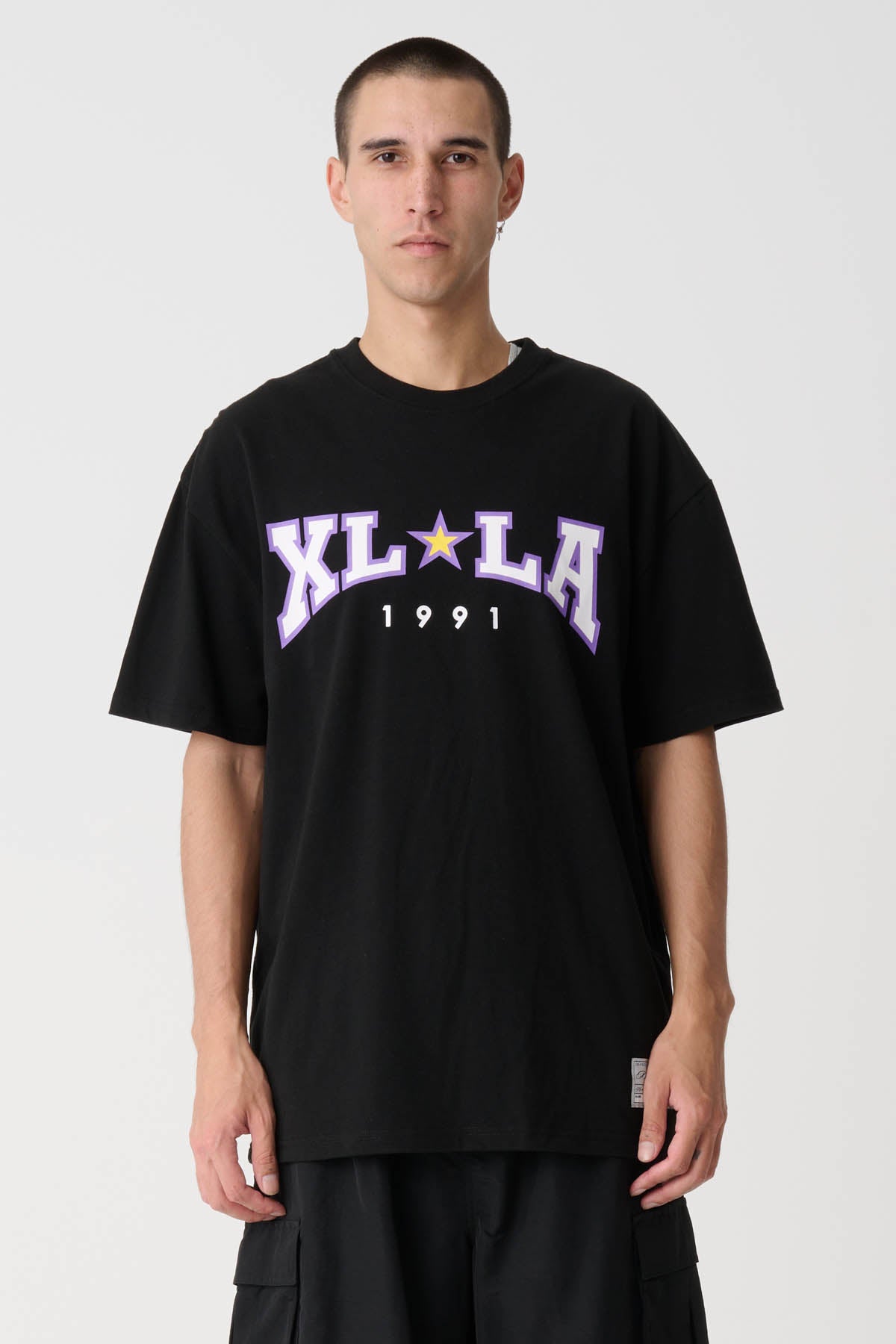 【XLARGE】XLARGE 91 S/S TEE XL LA 91 SS TEE - Black | Xlarge AU – XLarge Brand