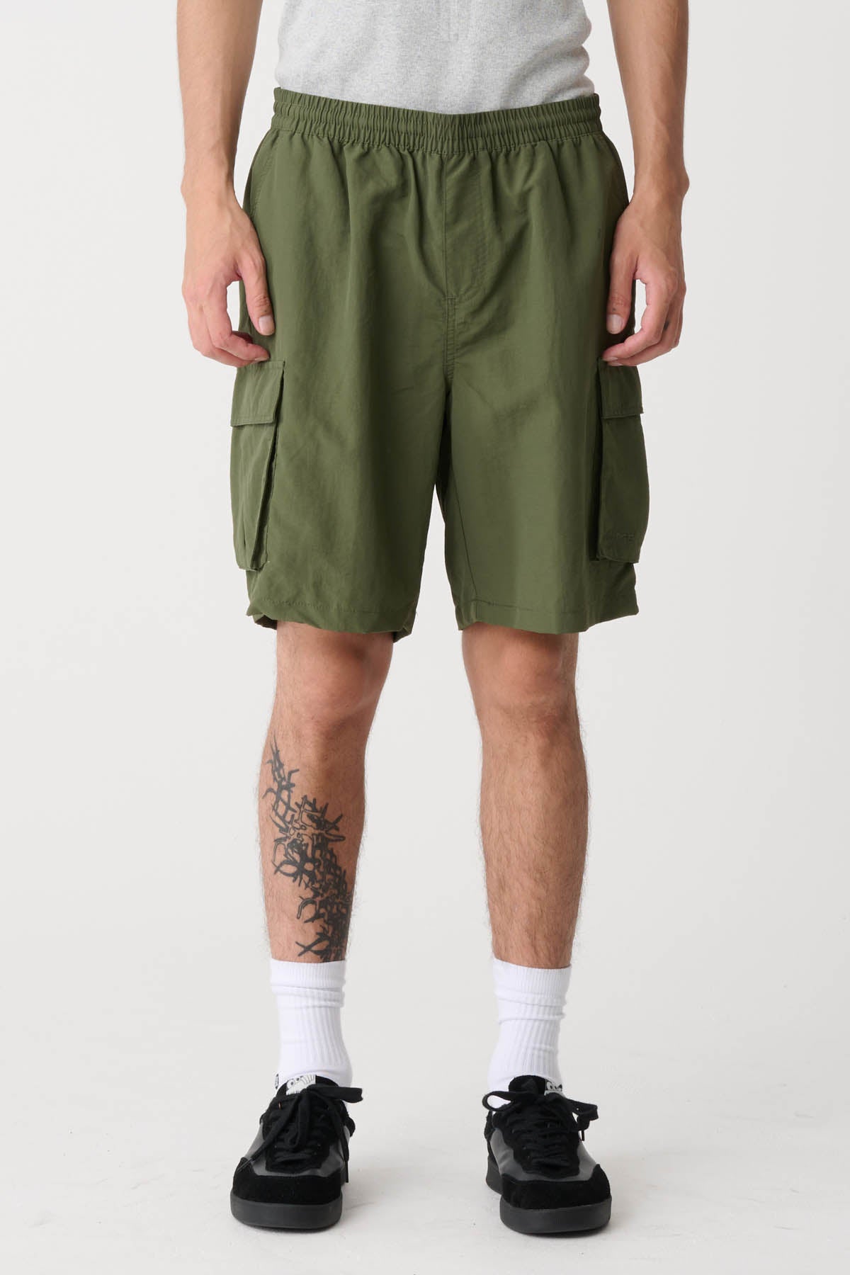 91 NYLON CARGO SHORT Military Xlarge AU - Main Image