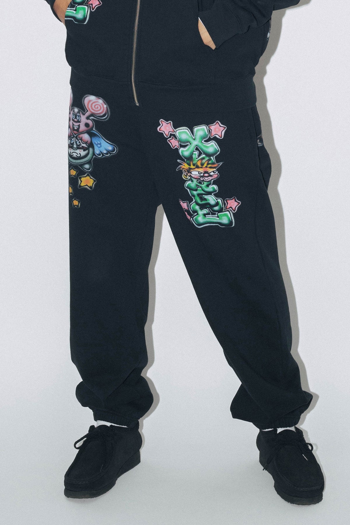 PAINTING SWEAT PANTS - BLACK | Xlarge AU – XLarge Brand