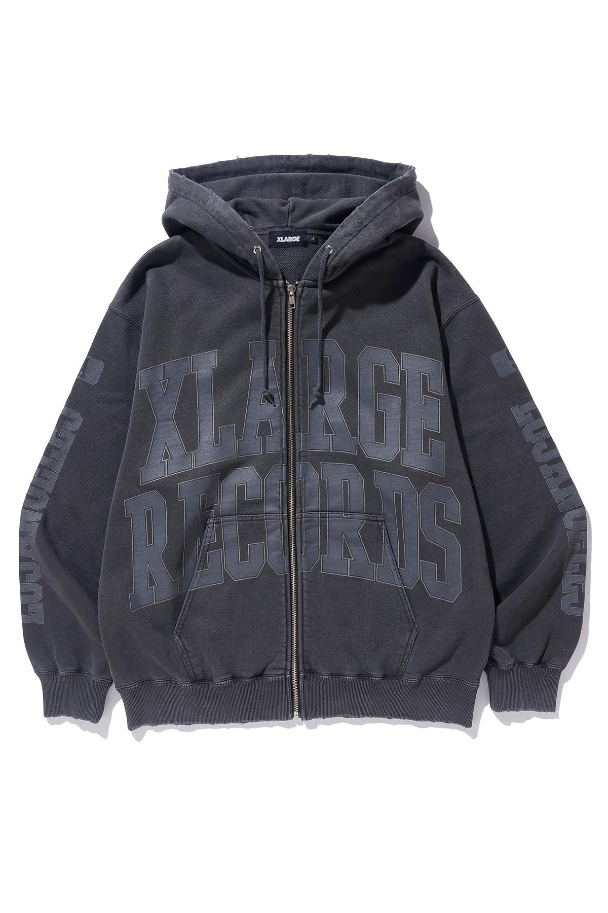 PIGMENT COLLEGE LOGO ZIP HOOD - Black | Xlarge AU – XLarge Brand 