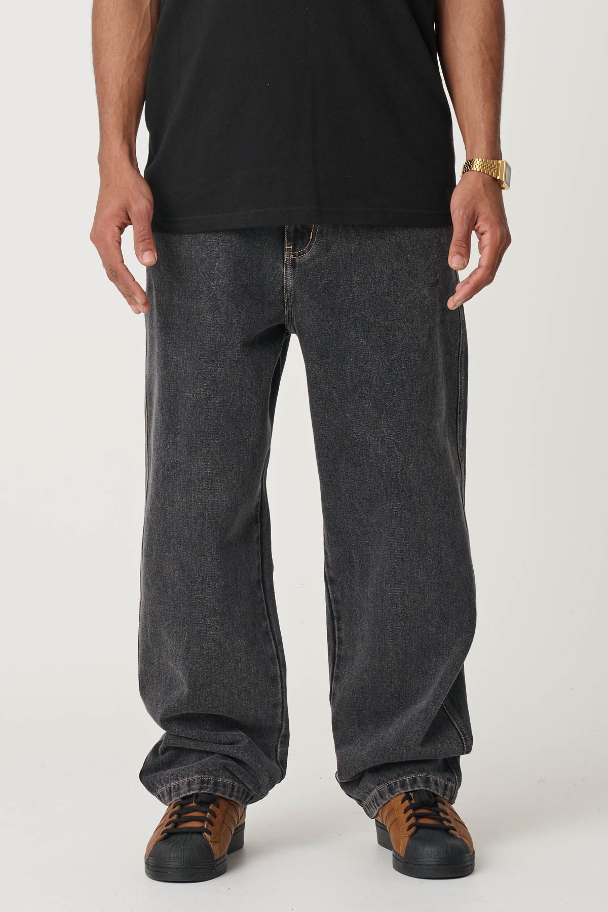 BAGGY BULL DENIM 91 PANT - WASHED BLACK | Xlarge AU – XLarge Brand
