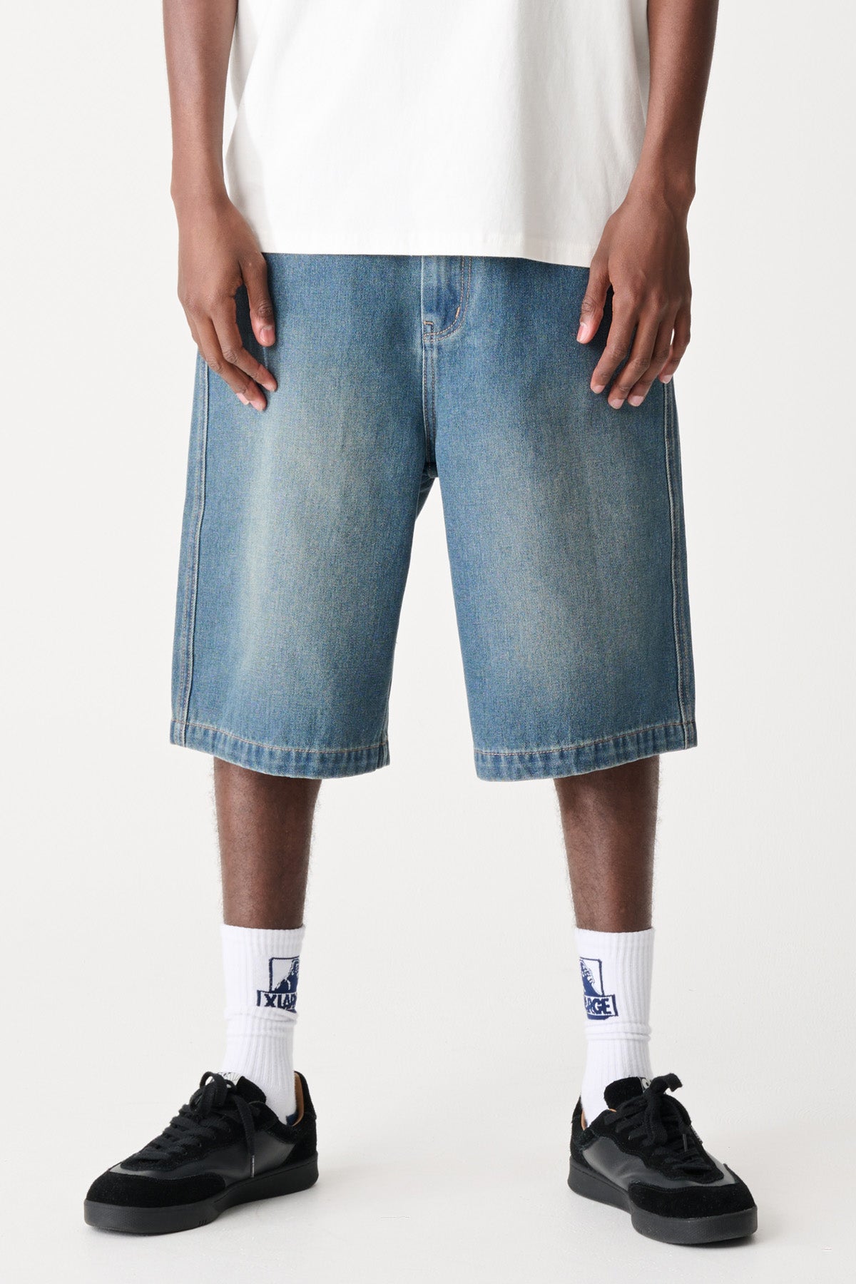BAGGY BULL DENIM 91 SHORT FADED BLUE Xlarge AU – XLarge Brand