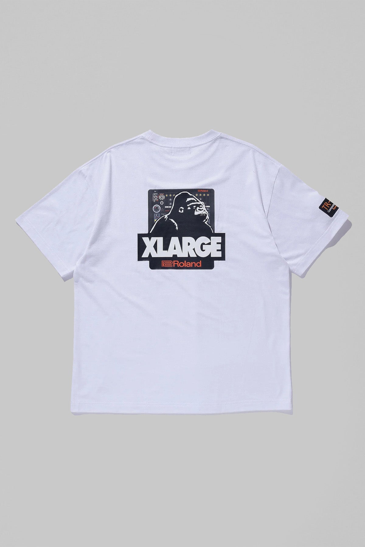 XLARGE x ROLAND OG BOX TEE - WHITE