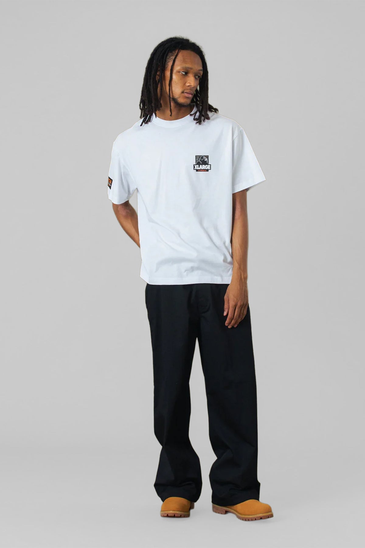 XLARGE x ROLAND OG BOX TEE - WHITE
