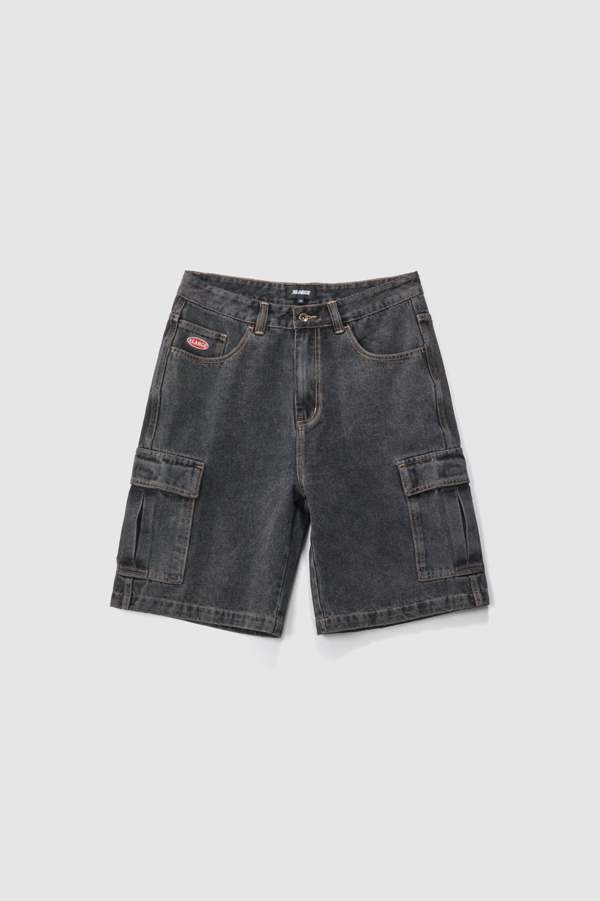 BAGGY CARGO DENIM 91 SHORT - WASHED BLACK | Xlarge AU – XLarge Brand