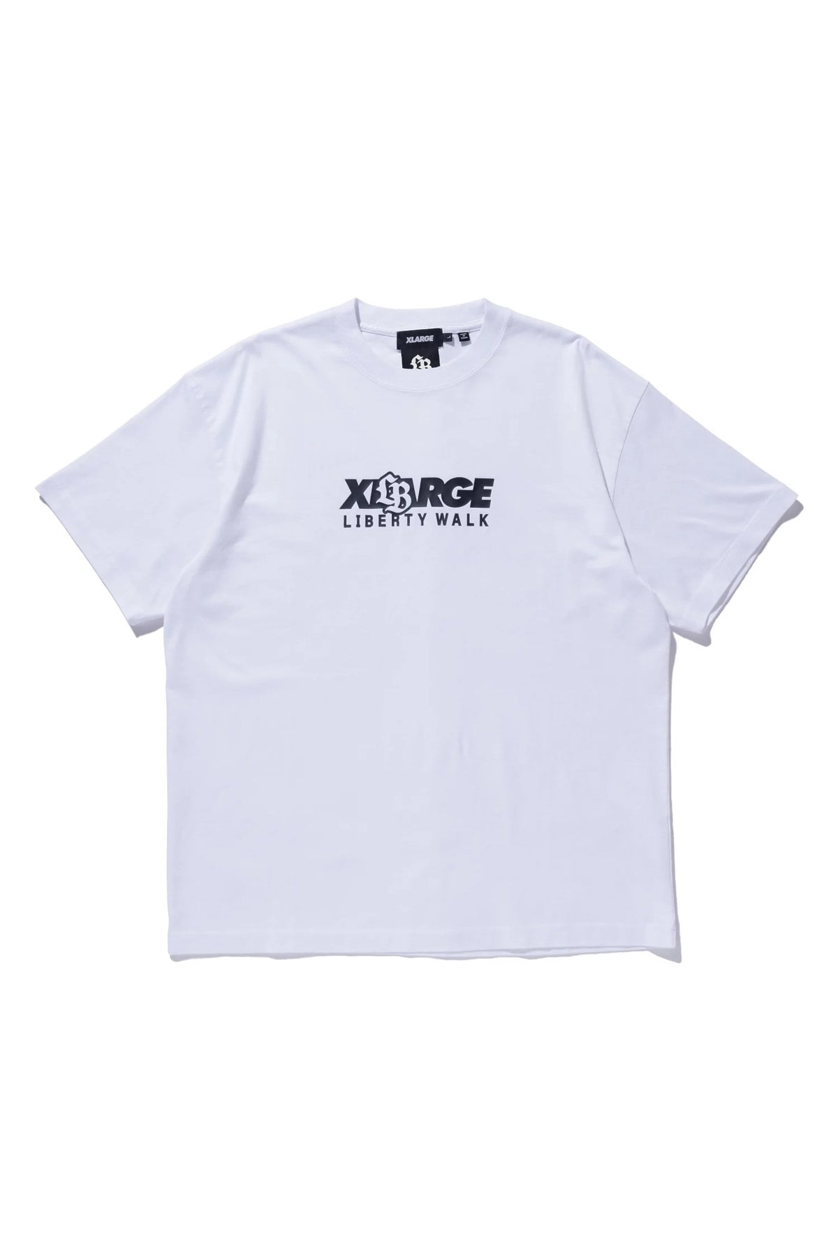 XLARGE x LIBERTY WALK MIX LOGO TEE - WHITE | Xlarge AU – XLarge Brand
