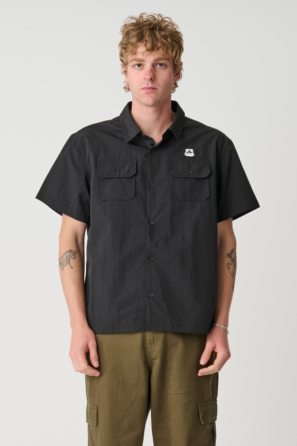 RIPSTOP WORK SHIRT - BLACK | Xlarge AU – XLarge Brand