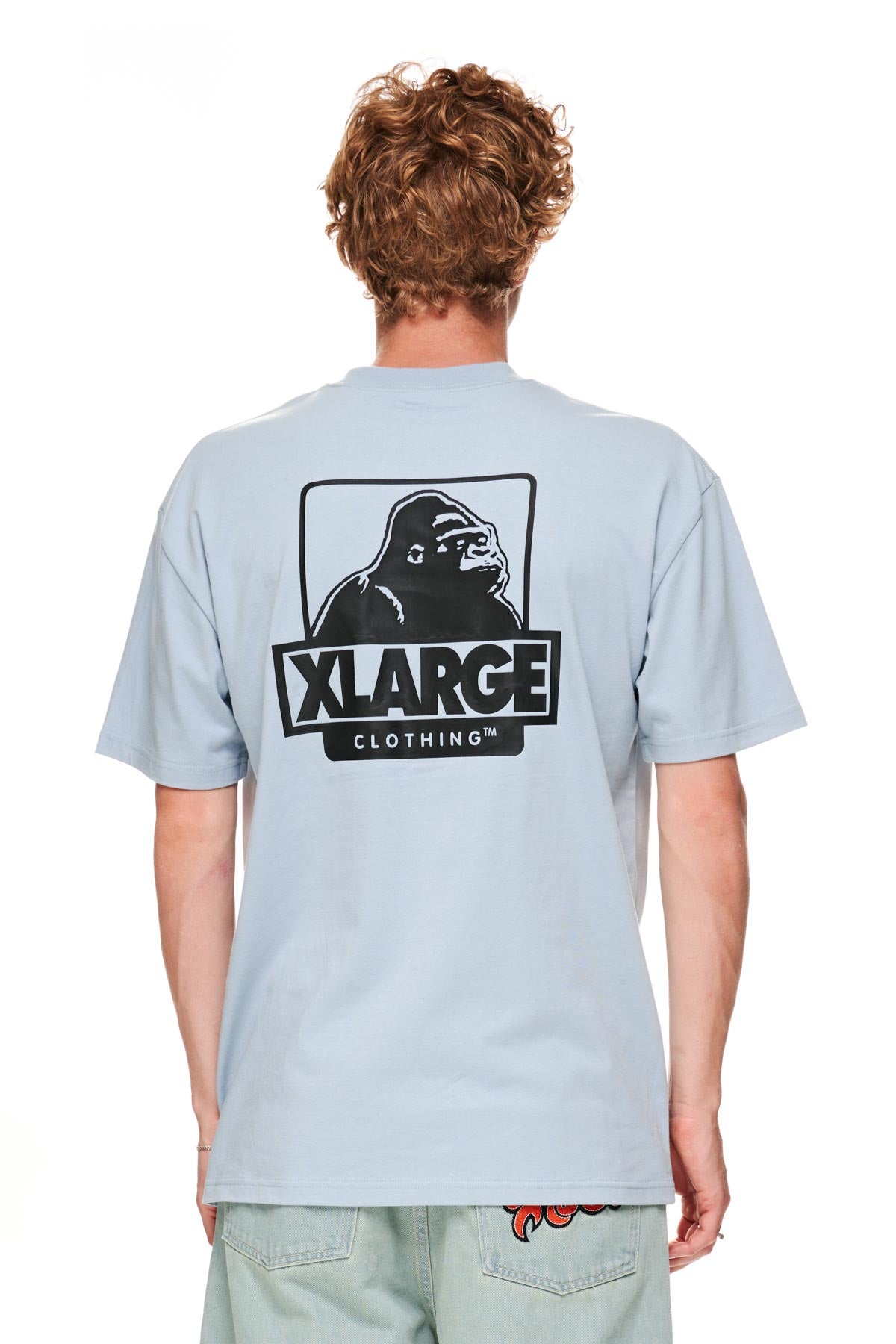 91 LCB EMB SS Tee - Slate Blue