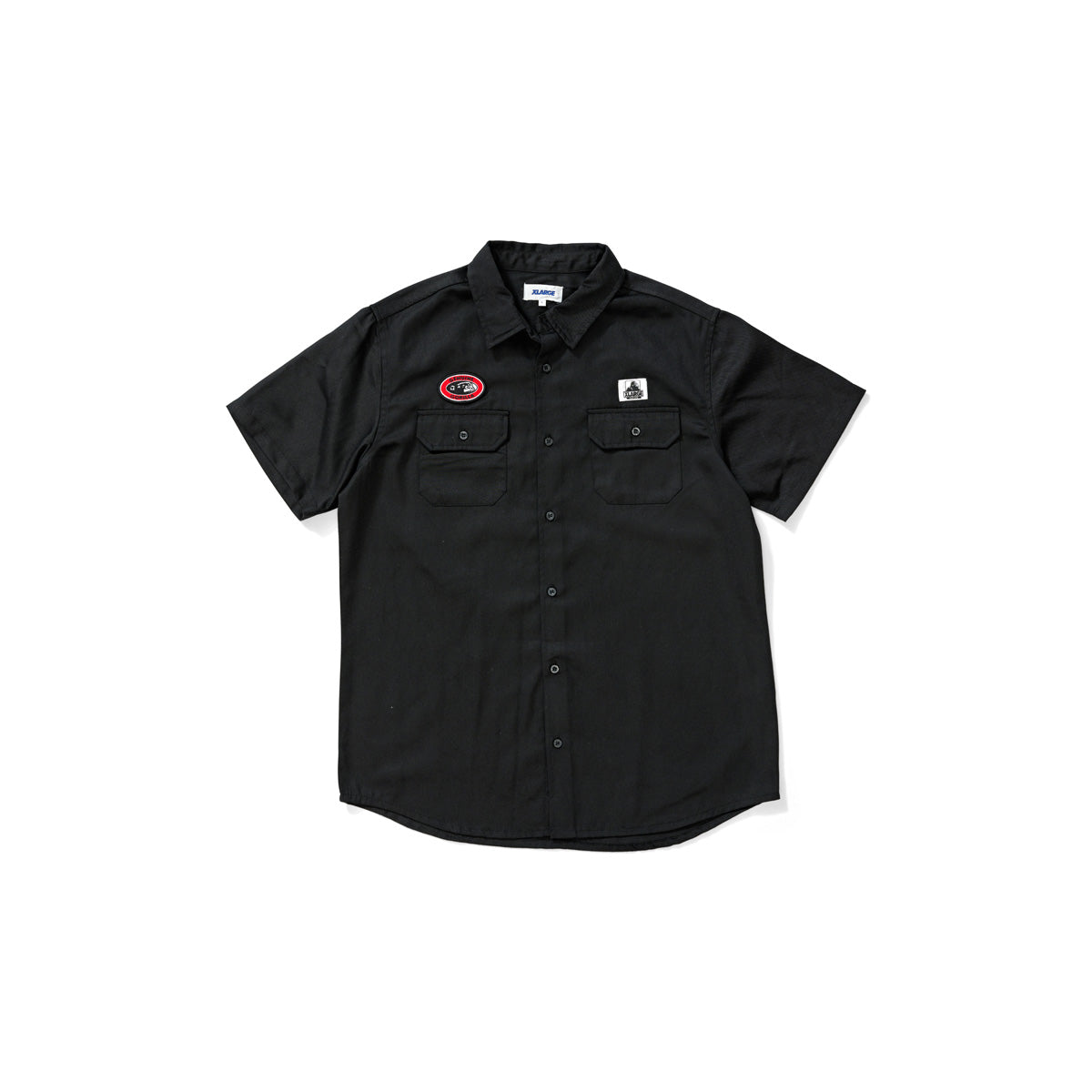 PATCHES SS WORK SHIRT - Black | Xlarge AU