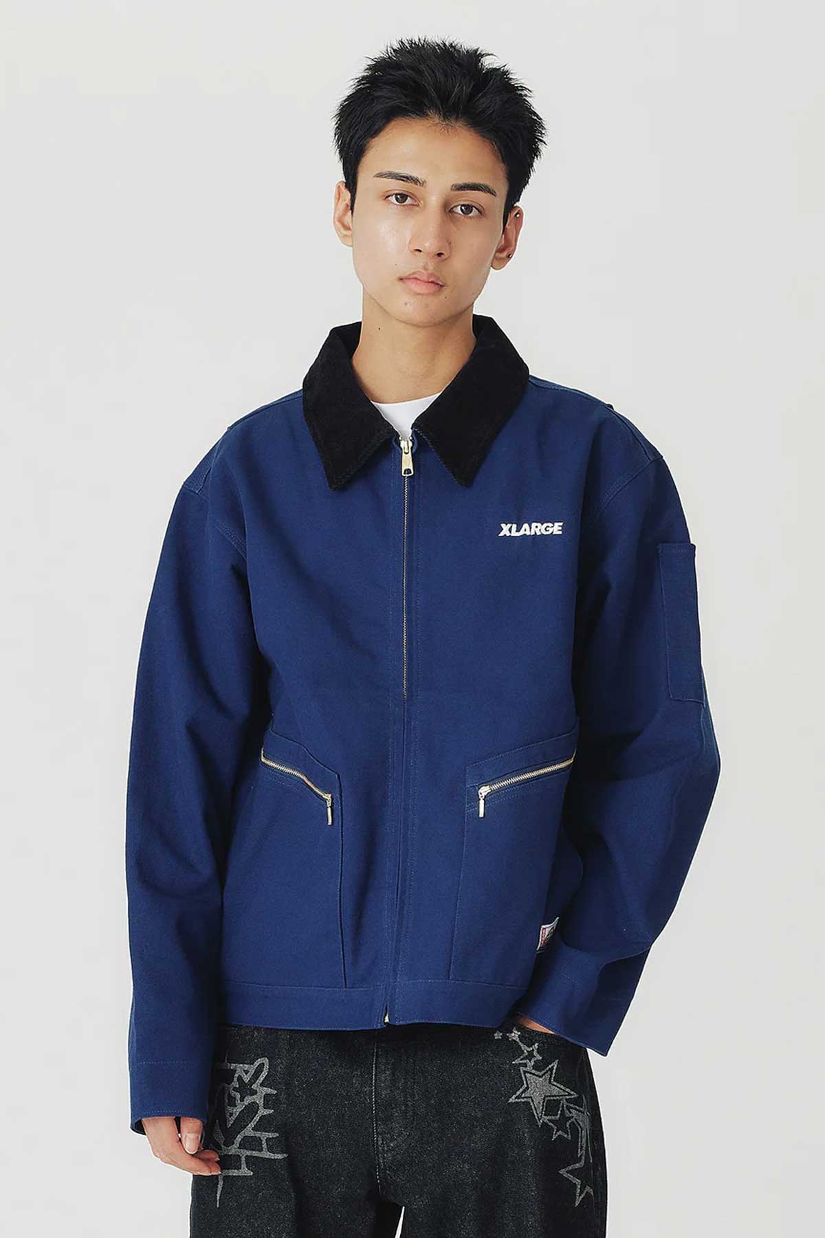 XLARGE×DICKIES WORK JACKET - Navy | Xlarge AU