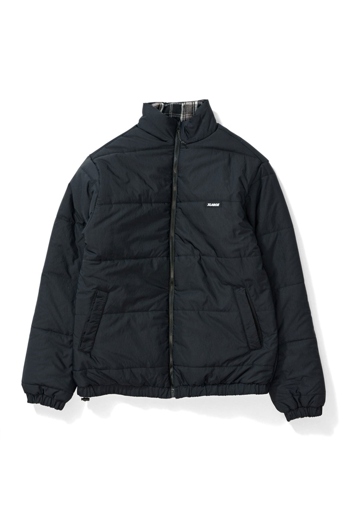 XLARGE NYLON PUFFER JACKET BLACK M-