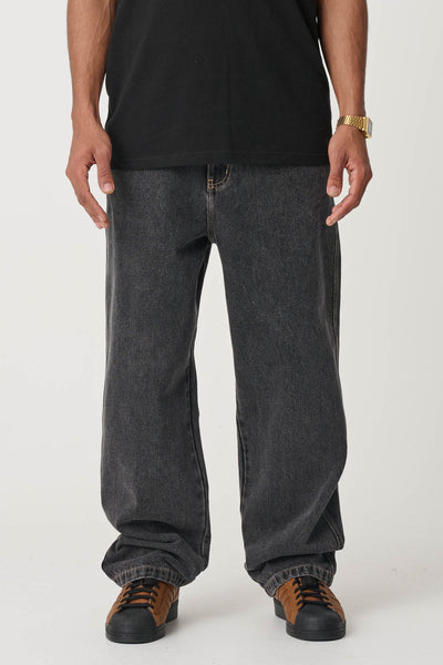 BAGGY BULL DENIM 91 PANT - WASHED BLACK | Xlarge AU – XLarge Brand
