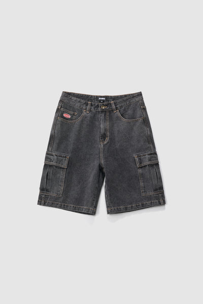 BAGGY CARGO DENIM 91 SHORT - WASHED BLACK | Xlarge AU – XLarge Brand