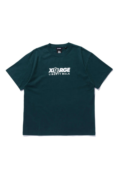 XLARGE x LIBERTY WALK MIX LOGO TEE - GREEN | Xlarge AU – XLarge Brand