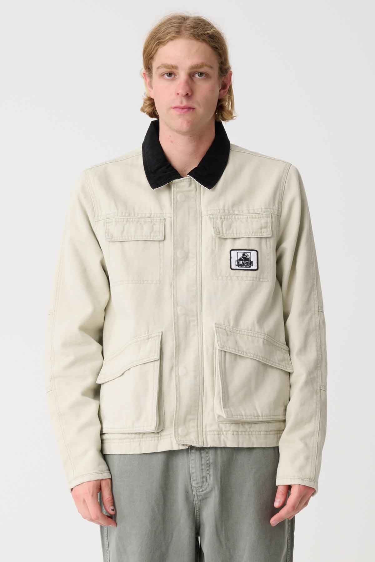 WASHED SHOP JACKET - Bone | Xlarge AU – XLarge Brand