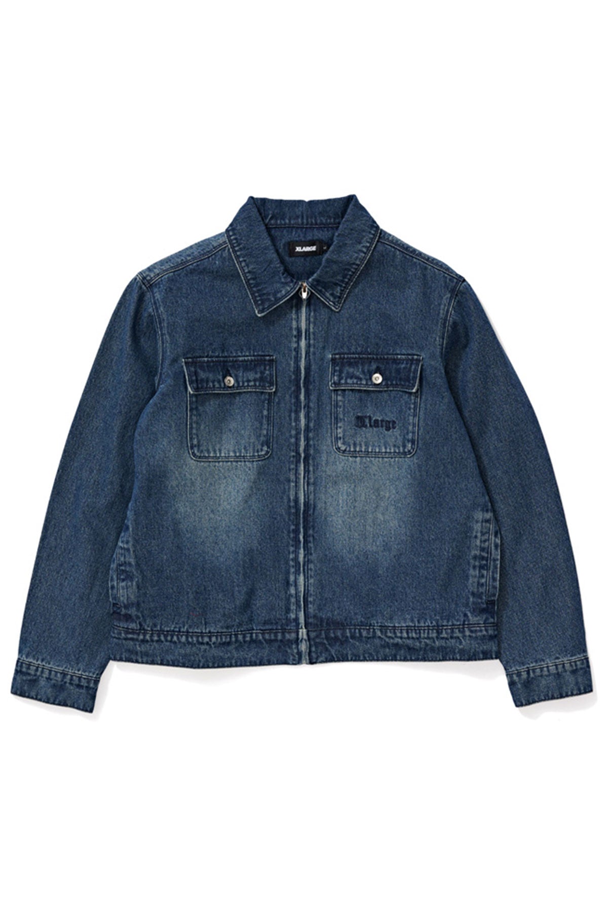 DENIM BOX JACKET - WASHED BLUE | Xlarge AU – XLarge Brand